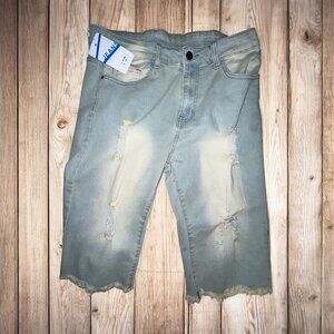 Jeans shorts for men